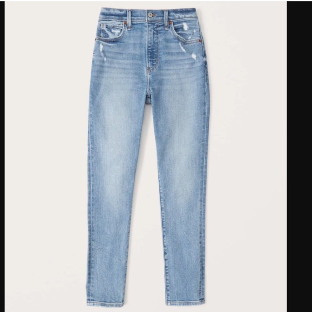 Abercrombie & Fitch Super Skinny Ankle High Rise